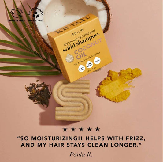 Coconut Oil Shampoo Bar for Dry Damaged Hair
