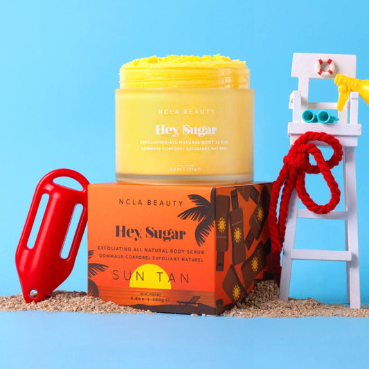 Hey, Sugar All Natural Body Scrub - Suntan Lotion