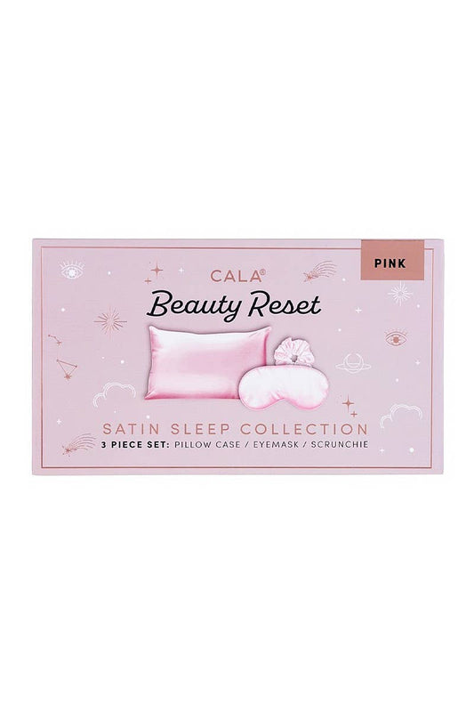 Pink 3pc Beauty Rest Satin Sleep Collection
