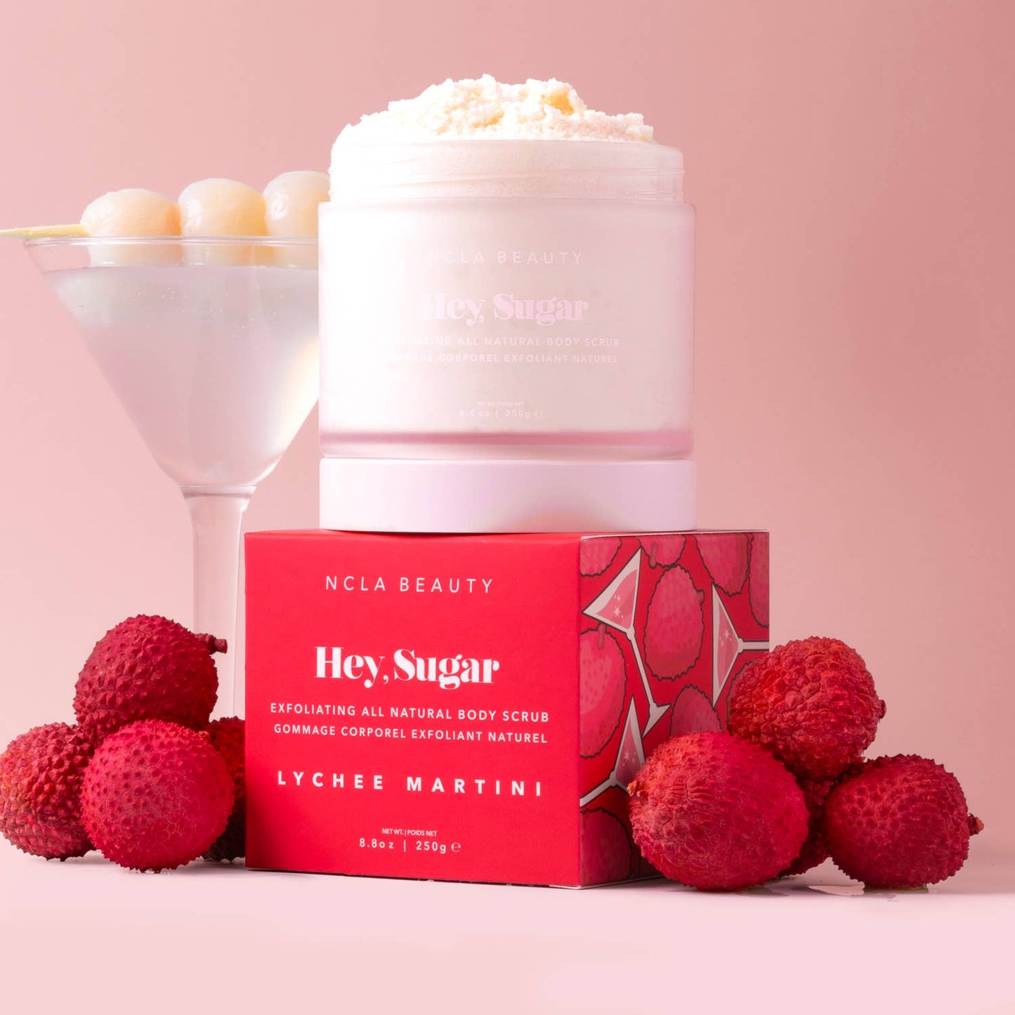 Hey, Sugar All Natural Body Scrub - Lychee Martini